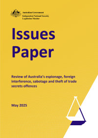 Issues paper EFIS feature tile